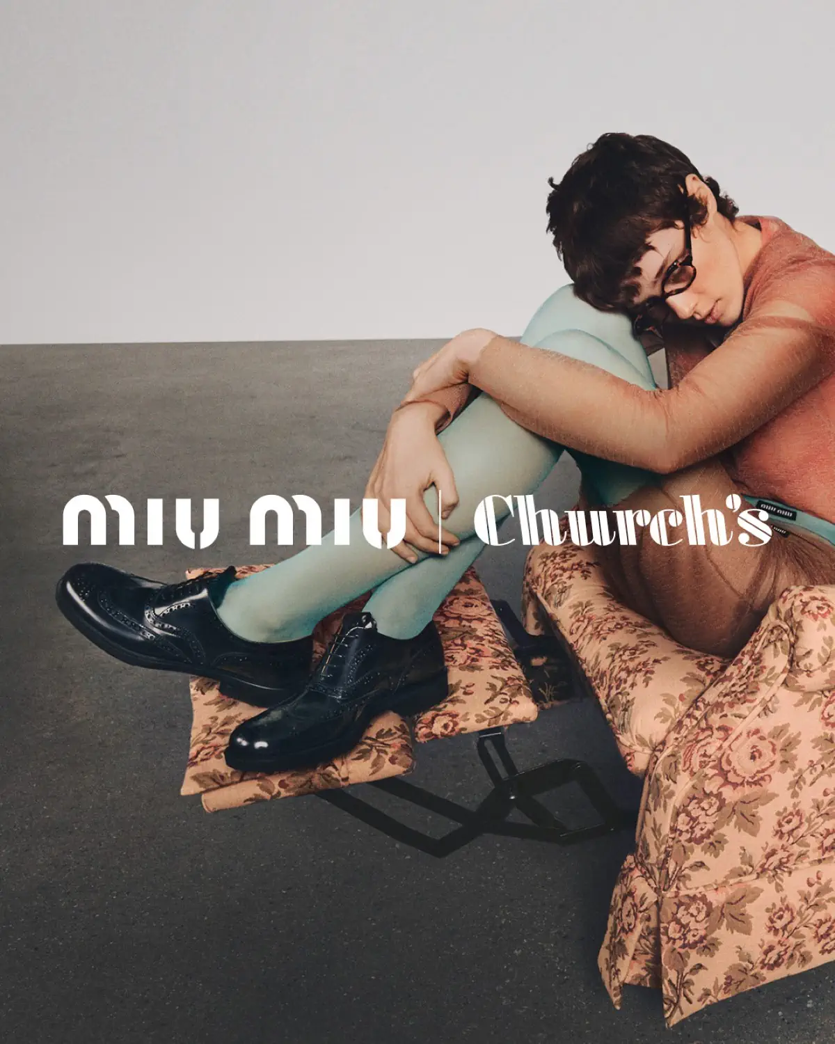 A family footwear fusion spotlights Church’s x Miu Miu partnership