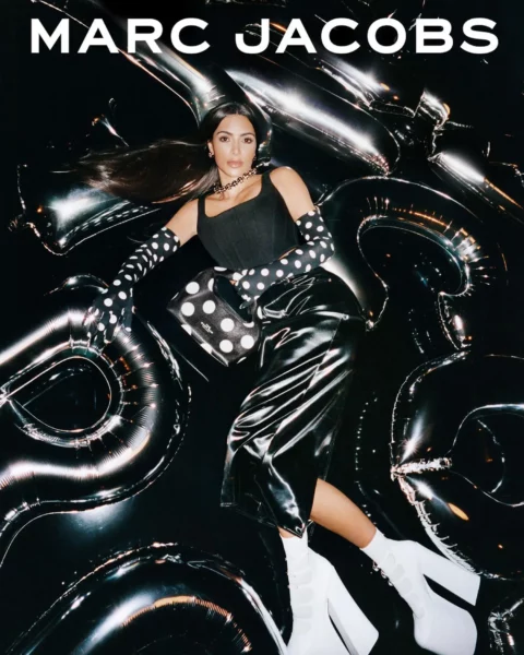Kim Kardashian embraces the allure of Marc Jacobs Fall Winter 2023 campaign