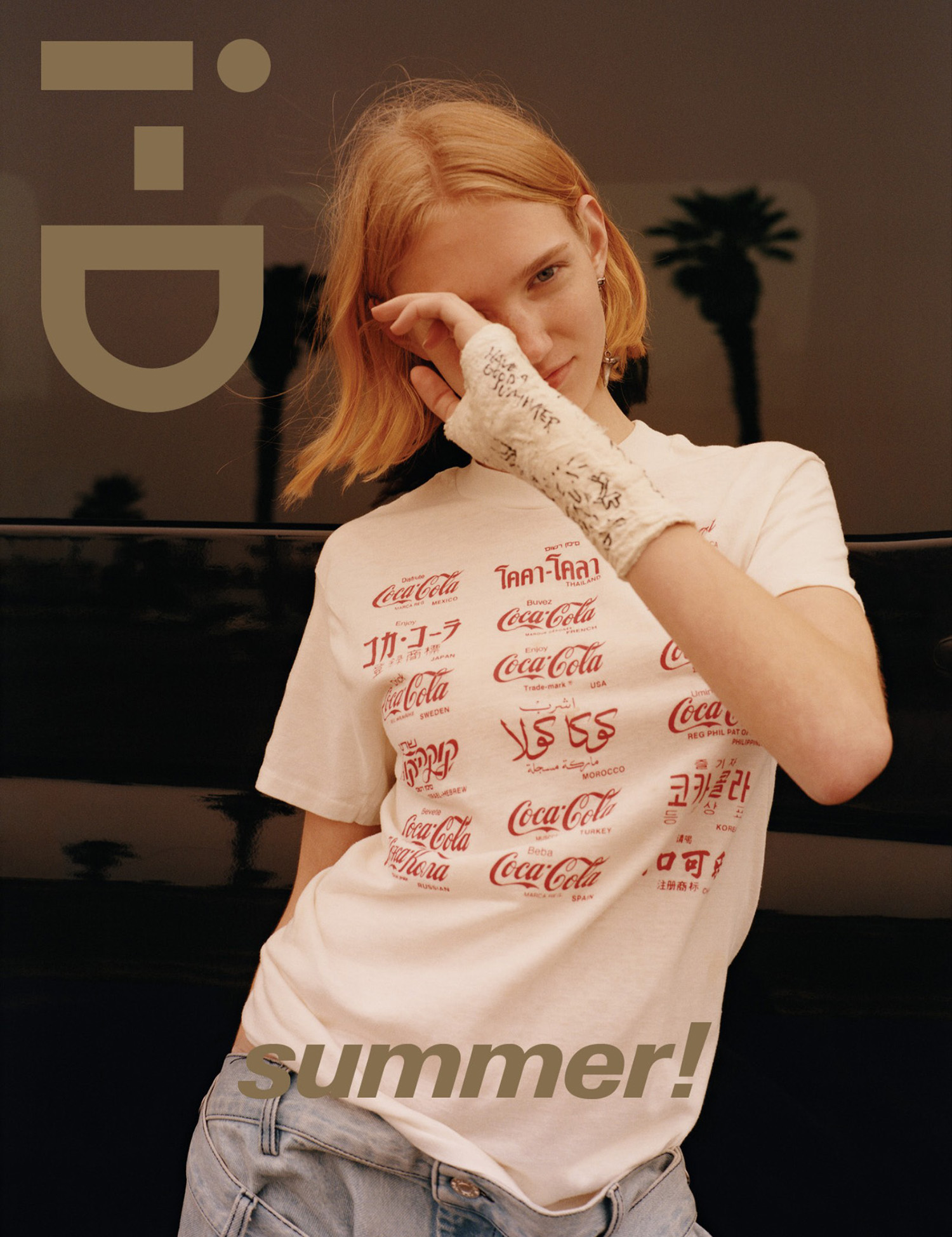Tess Breeden covers i-D Magazine Issue 372 by Colin Dodgson