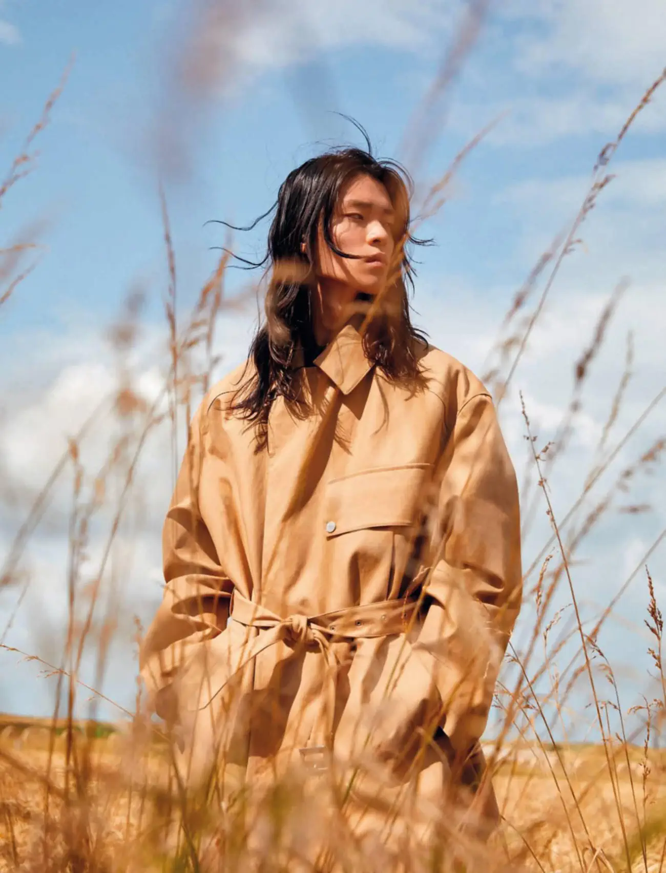 Arina Lush and Lee Ju Hyeok by Romain Sellier for Madame Figaro September 15th, 2023