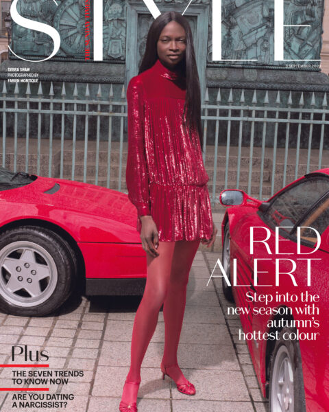 Debra Shaw covers The Sunday Times Style September 3rd, 2023 by Fabien Montique