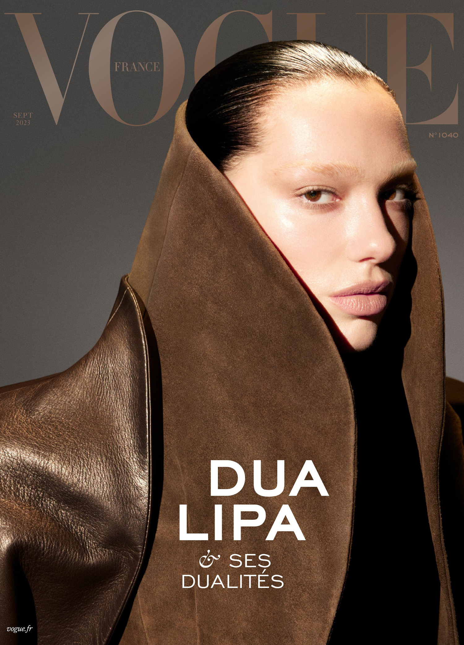 Dua Lipa covers Vogue France September 2023 by Mert Alas