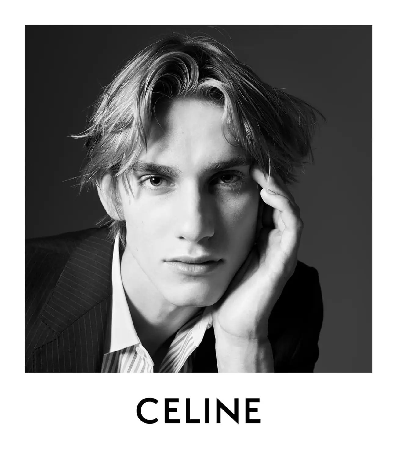 Levon Roan Thurman-Hawke stars in Celine Homme “Portrait of an Actor” campaign