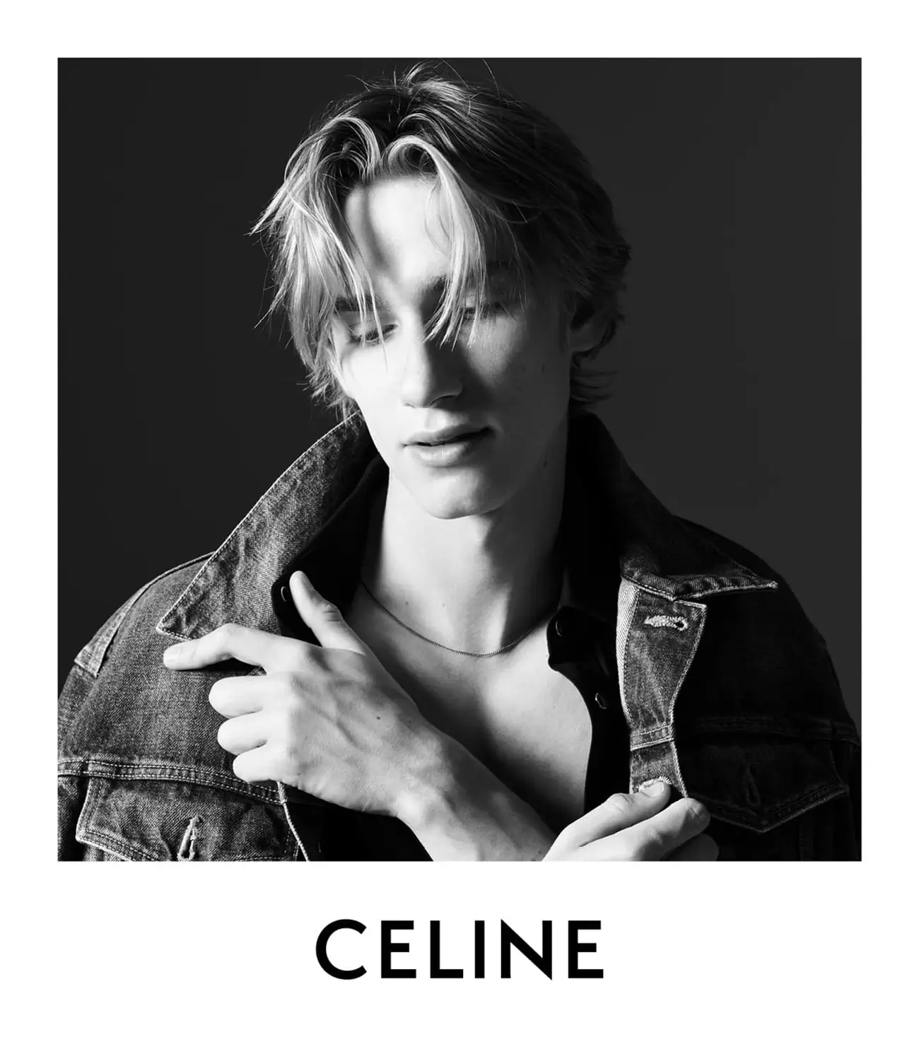 Levon Roan Thurman-Hawke stars in Celine Homme “Portrait of an Actor” campaign