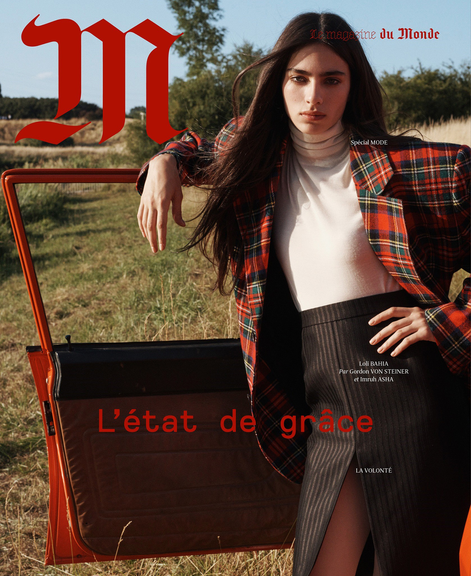 M Le magazine du Monde September 9th, 2023 covers by Gordon von Steiner