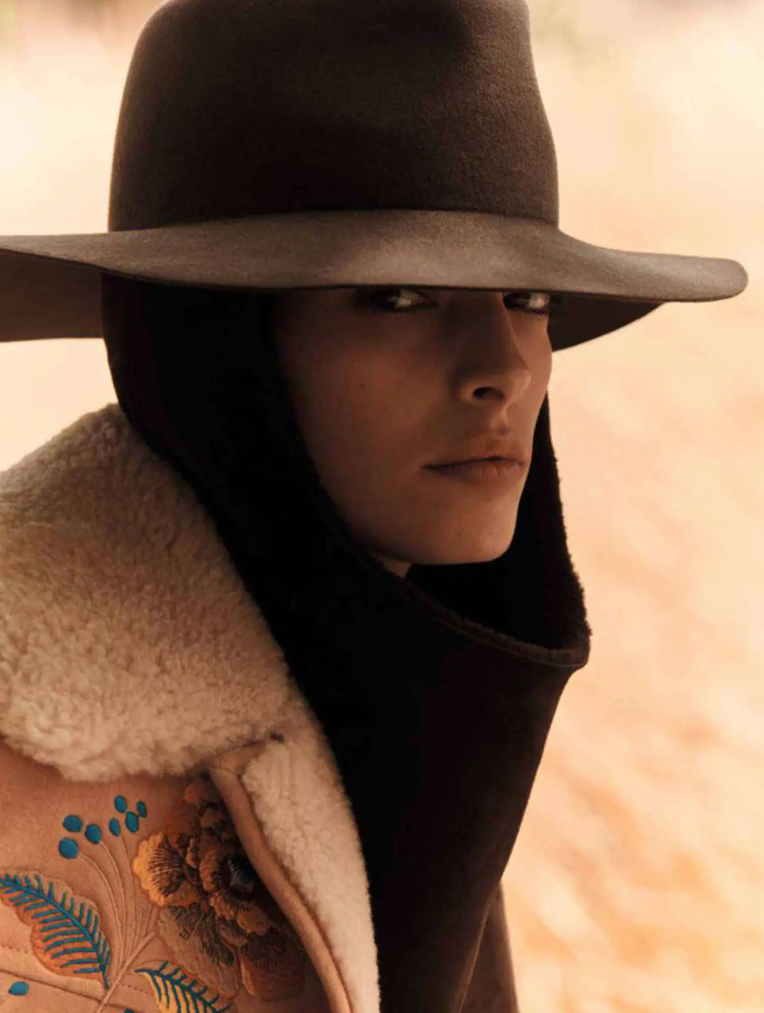 May Tager by Nicolas Valois for Madame Figaro September 1st, 2023