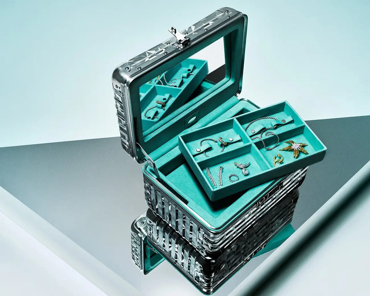 A first look at the exquisite Rimowa x Tiffany & Co. collection