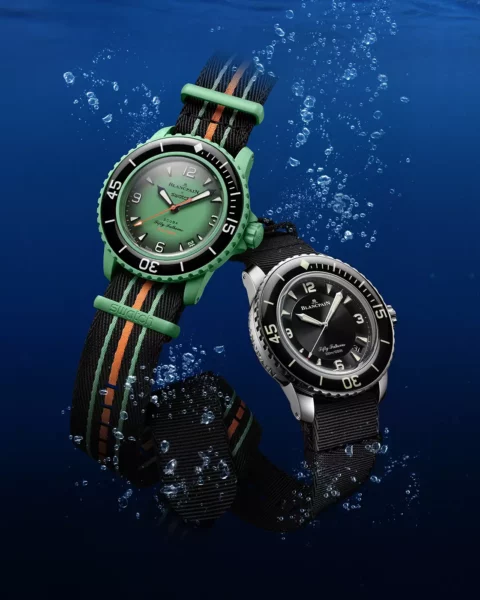 Blancpain X Swatch Bioceramic Scuba Fifty Fathoms Hit Stores on 9th September
