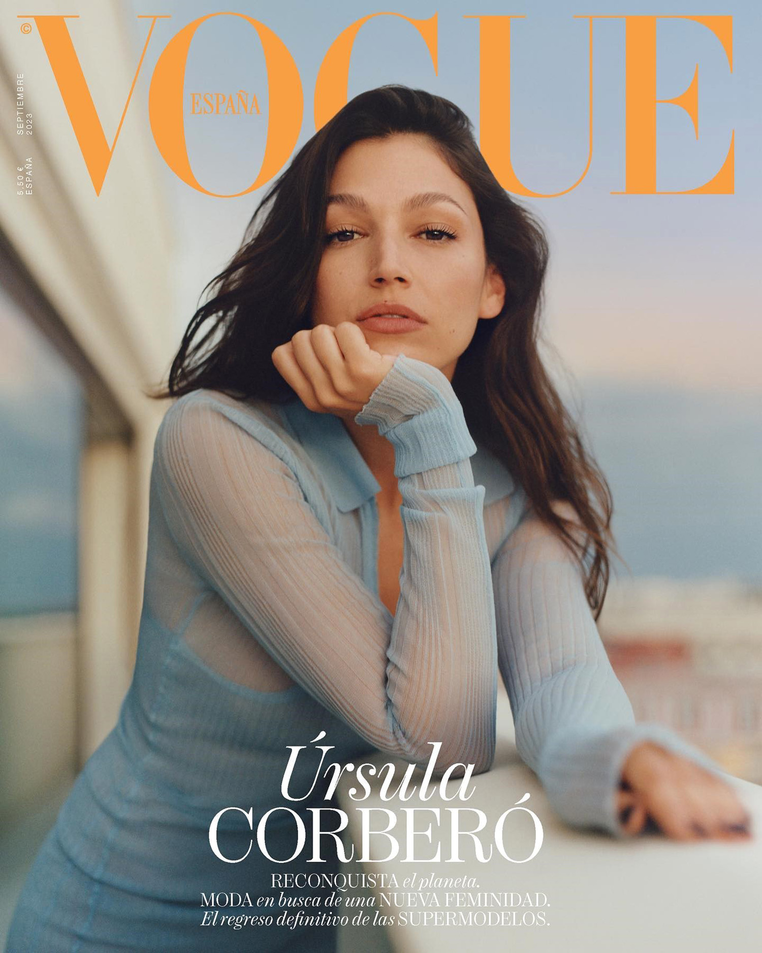 Úrsula Corberó covers Vogue Spain September 203 by Dan Martensen