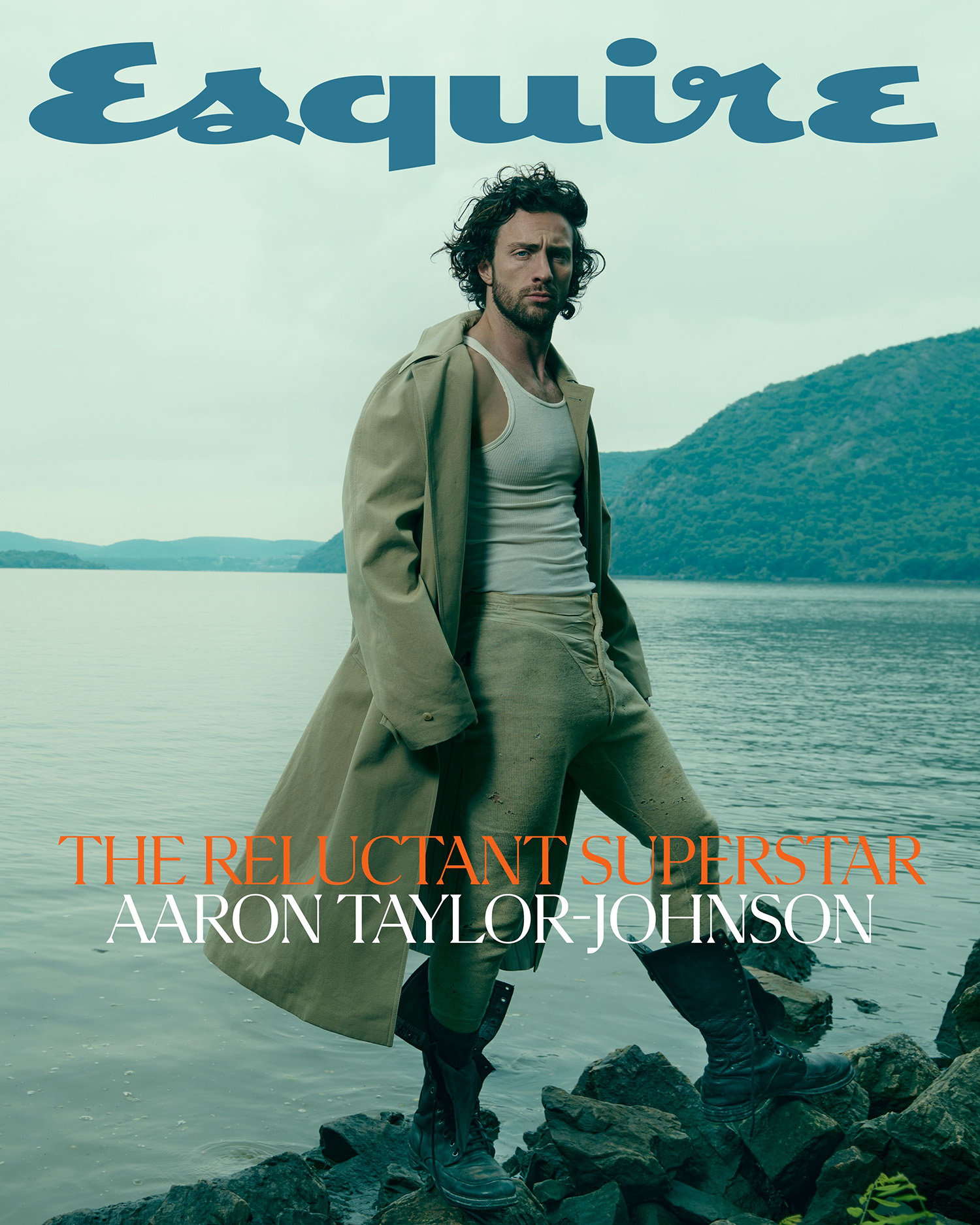 Aaron Taylor-Johnson covers Esquire US September 2023 by Norman Jean Roy