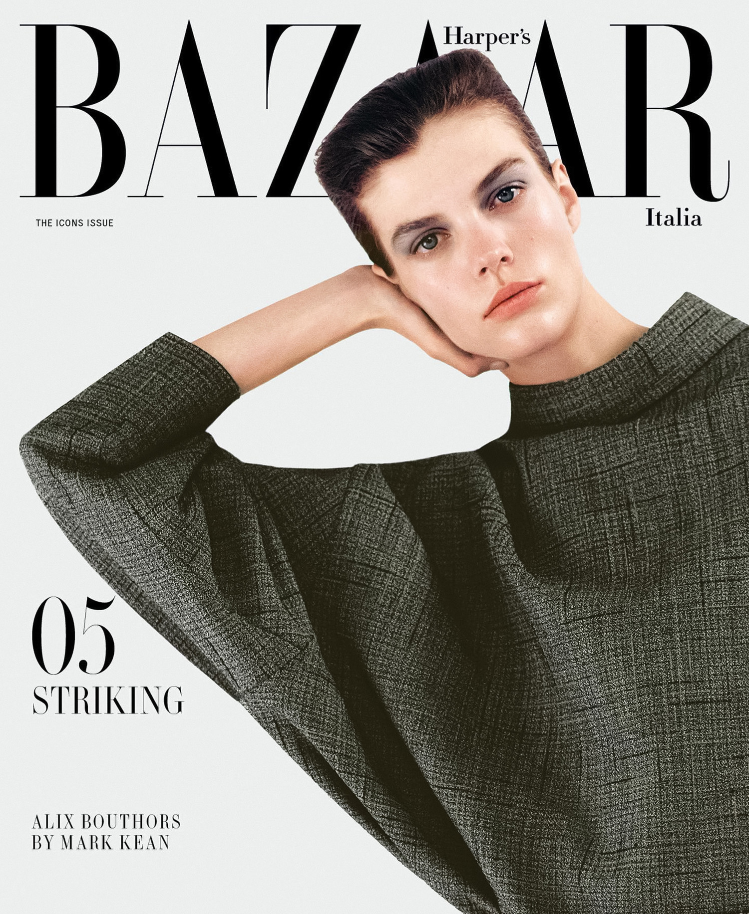Alix Bouthors covers Harper’s Bazaar Italia September 2023 by Mark Kean