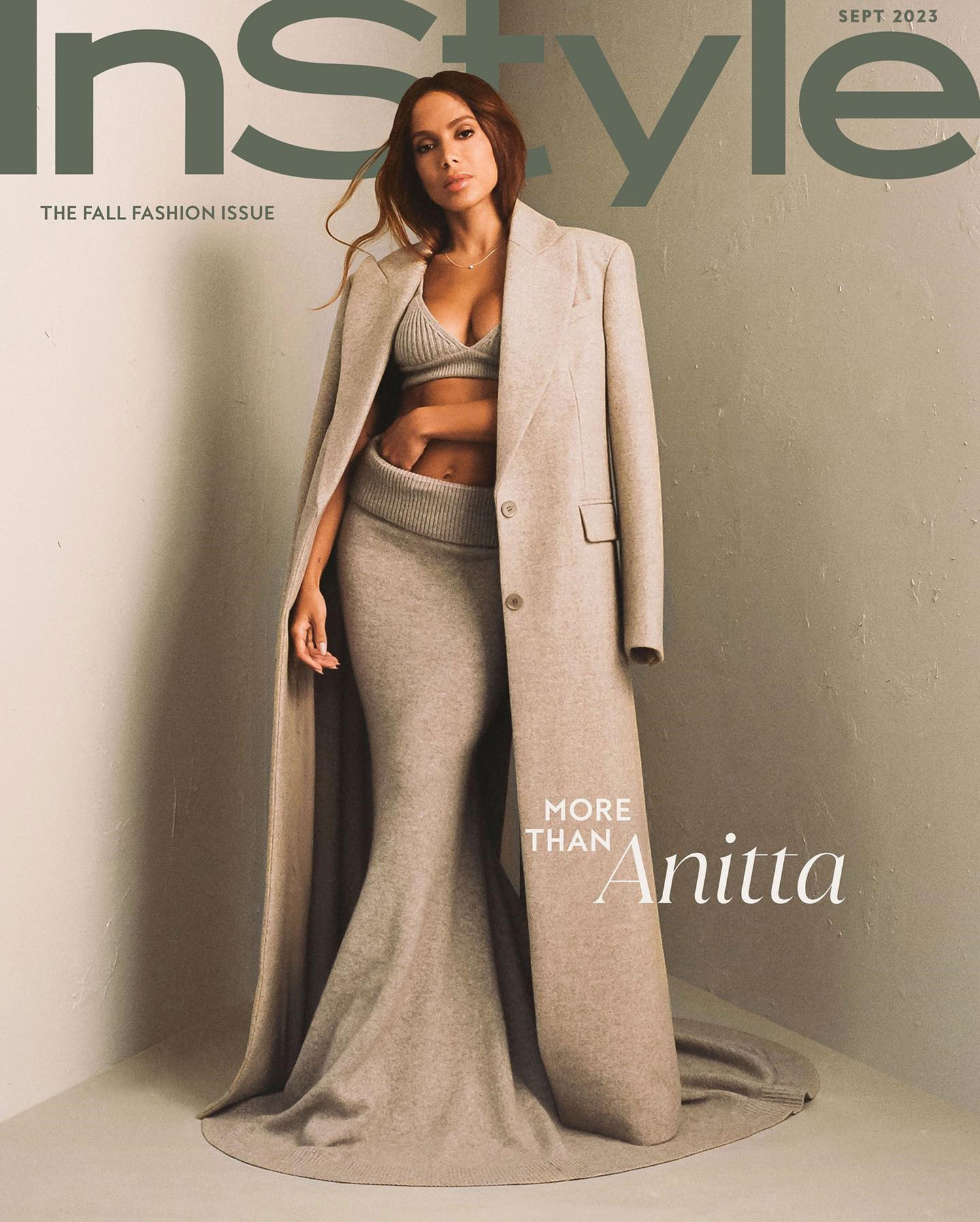 Anitta covers InStyle US September 2023 by Josefina Santos