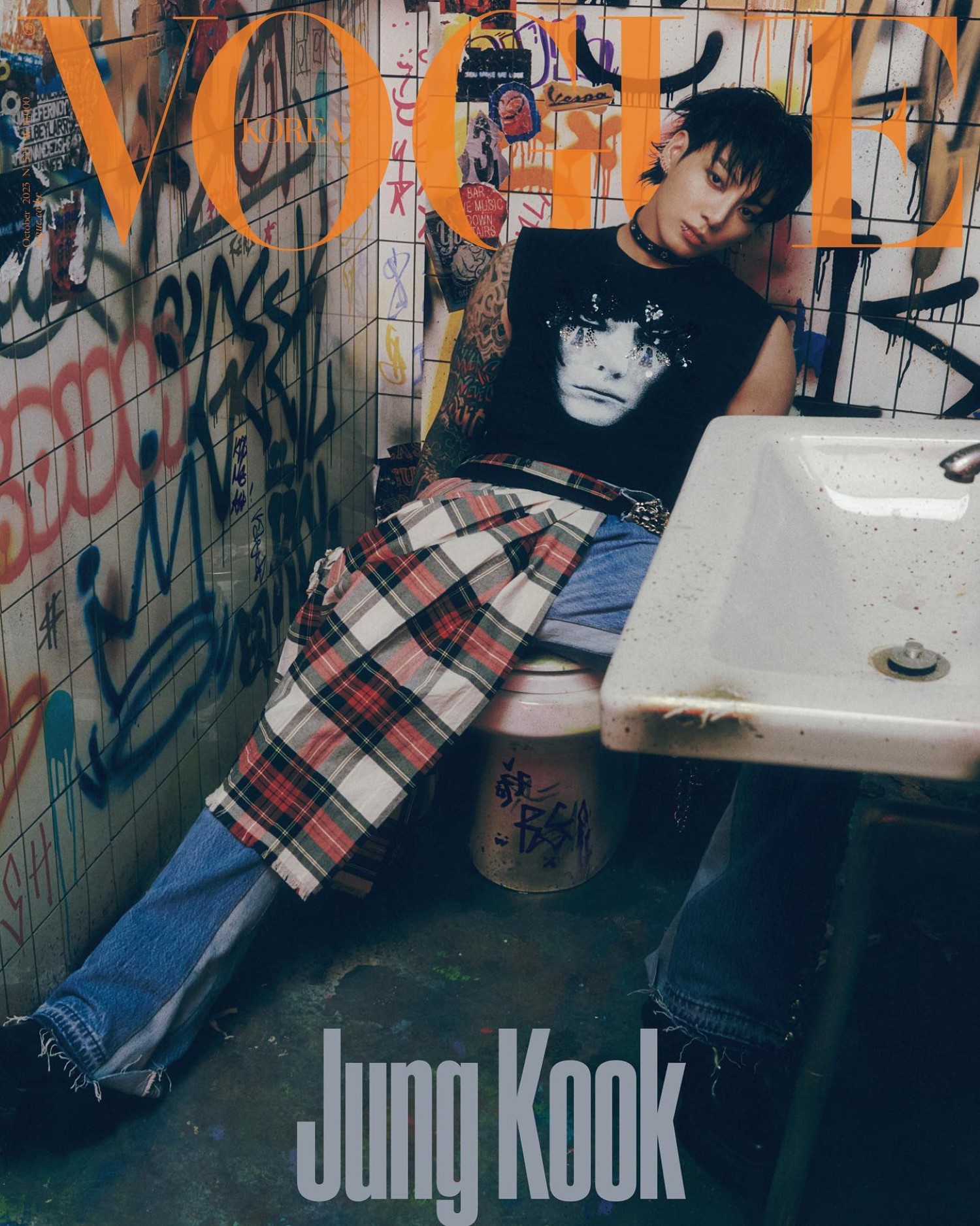 BTS’ Jungkook covers Vogue Korea October 2023 by Park Jongha