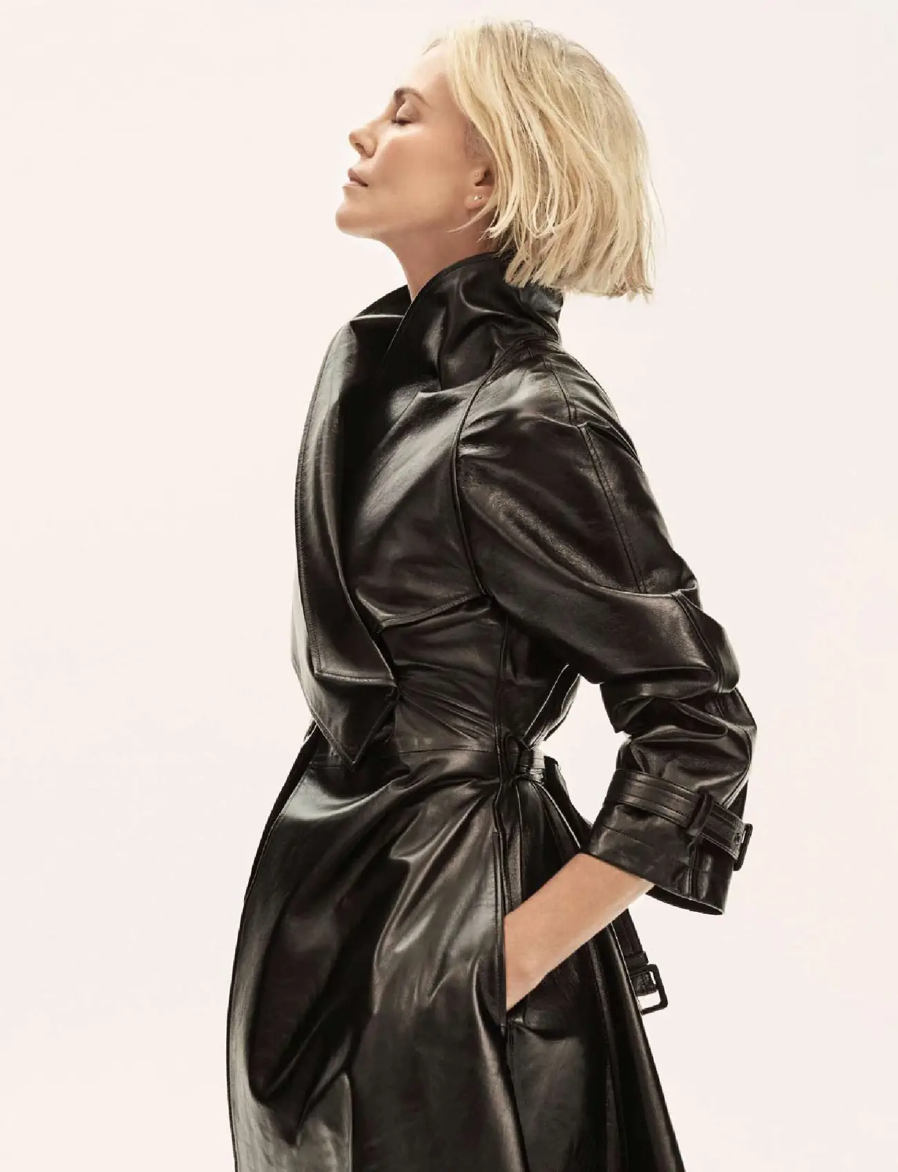 Charlize Theron in Dior on Elle France October 19th, 2023 by Josh Olins