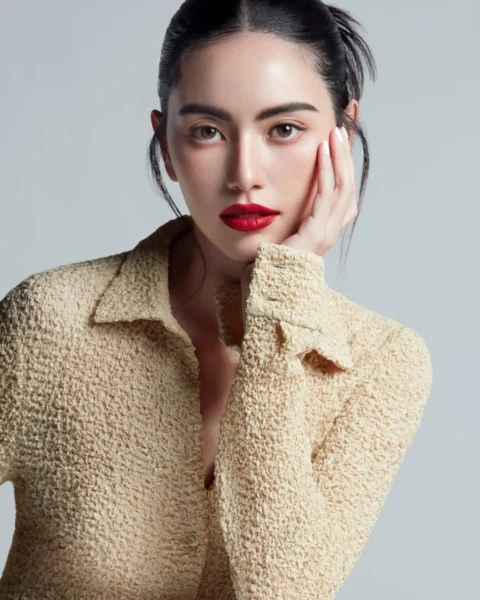 Davika Hoorne is the first Thai brand ambassador for Gucci and Gucci Beauty