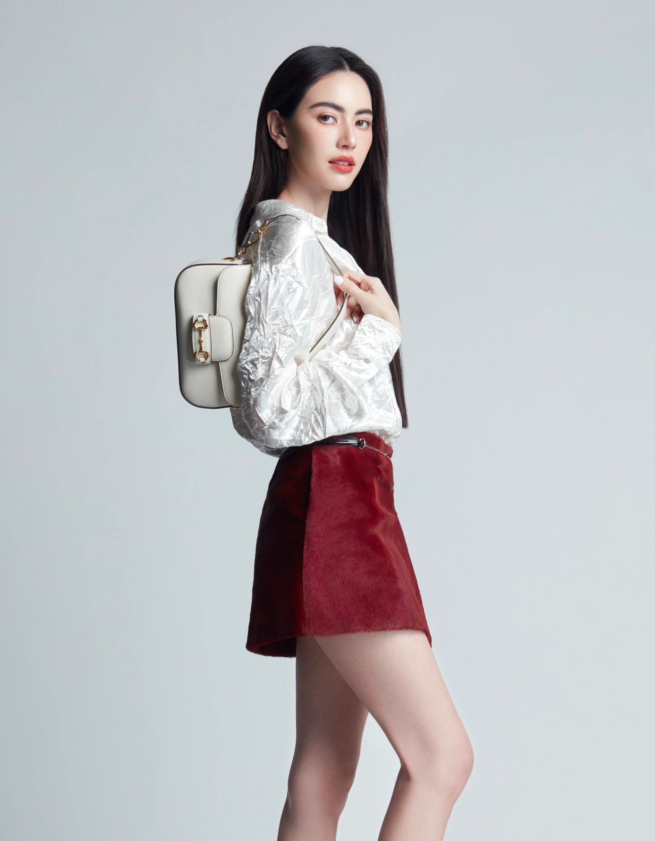 Davika Hoorne is the first Thai brand ambassador for Gucci and Gucci Beauty
