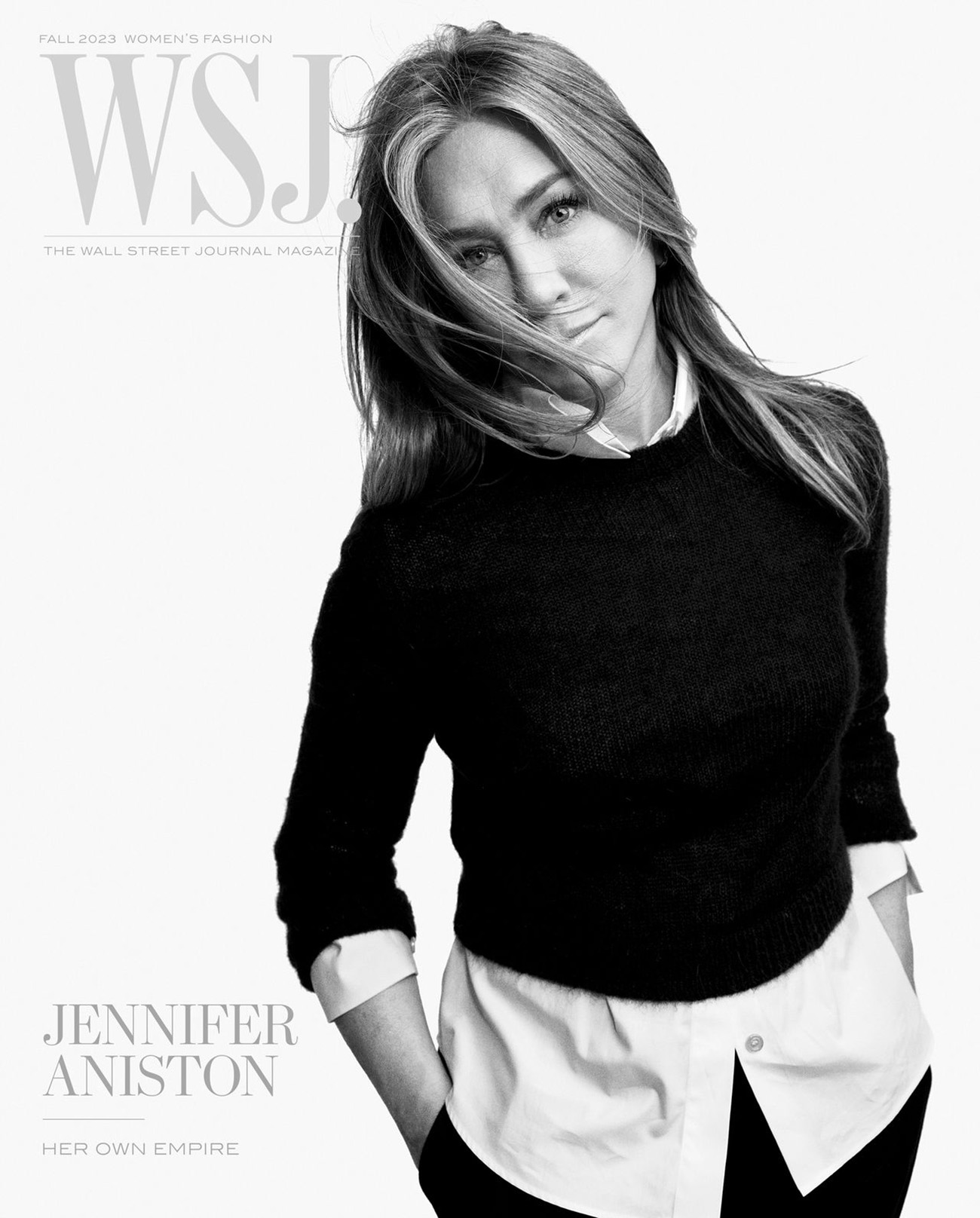 Jennifer Aniston covers WSJ. Magazine Fall 2023 by Gray Sorrenti