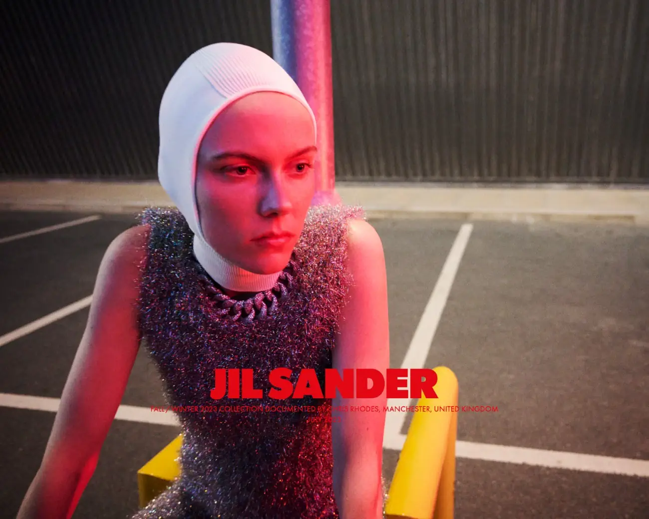 Jil Sander and Jeff Mills unite for a stunning Fall-Winter 2023 campaign