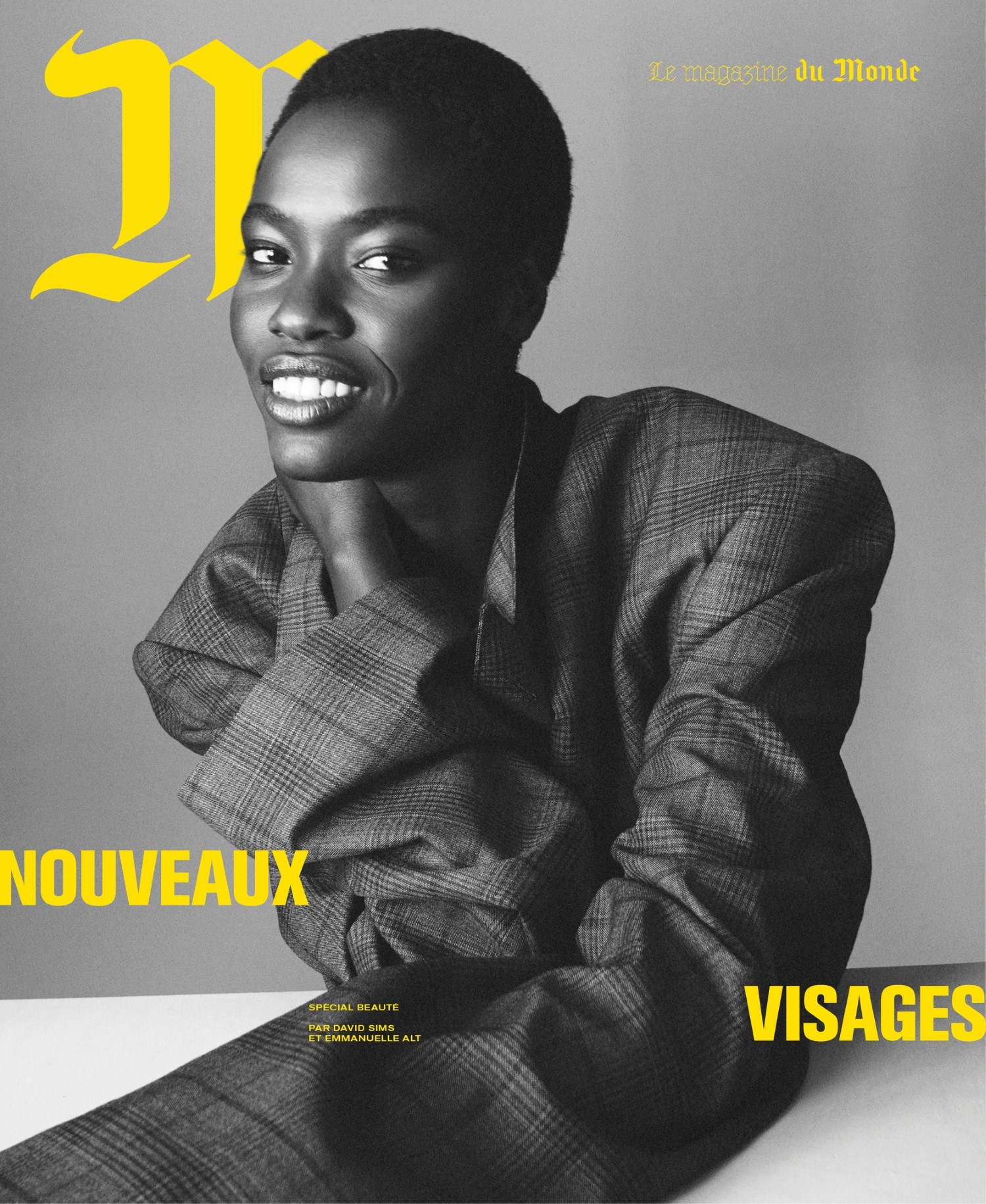 Awar Odhiang covers M Le magazine du Monde October 28th, 2023 by David Sims