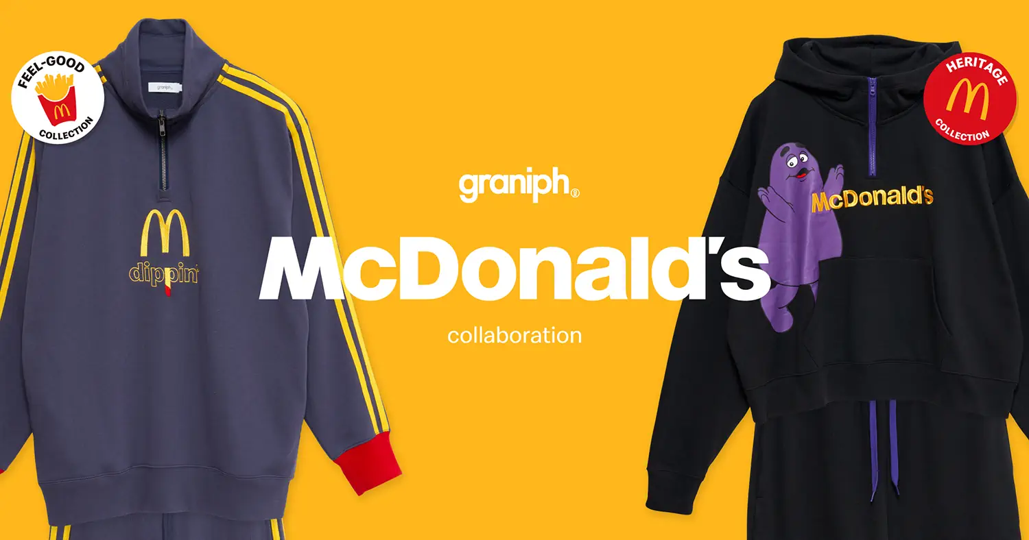 Golden Arches meet Japanese chic in McDonald's and Graniph’s collaboration