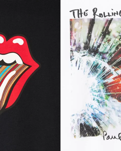 Paul Smith's signature stripes meet The Rolling Stones’ new album