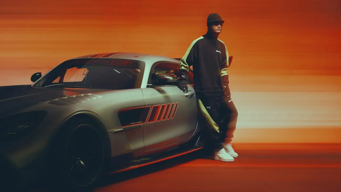 Puma x Mercedes-AMG Motorsport unleashes the “AMG Giant” collection for Fall-Winter 2023