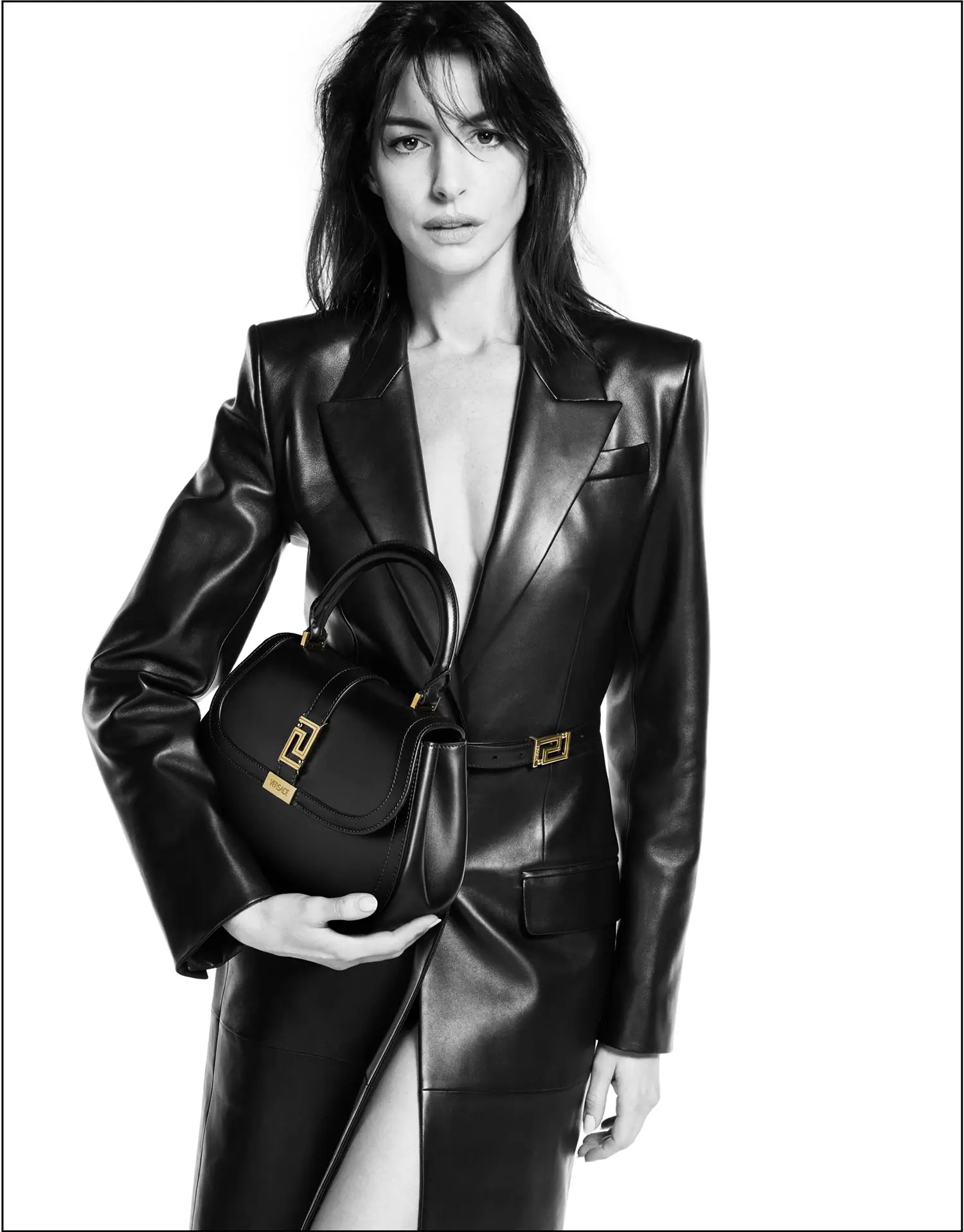 Versace 'Icon' 2023 campaign with Anne Hathaway and Chris Lee