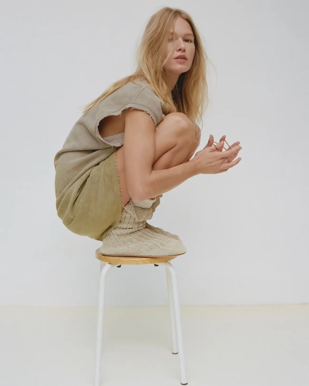 Anna Ewers covers Vogue Italia November 2023 by Bruno Staub