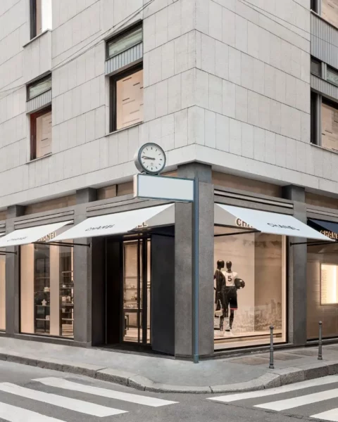 Chanel opens Italy's first 'twin' boutique in Milan's fashion capital