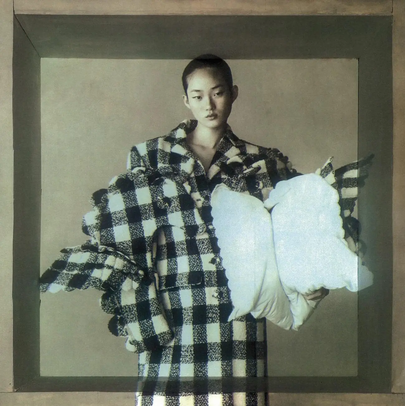 Hyunji Shin covers Numéro November 2023 by Szilveszter Makó