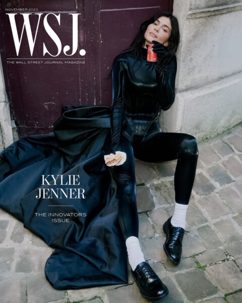 Kylie Jenner covers WSJ. Magazine November 2023 by Cass Bird
