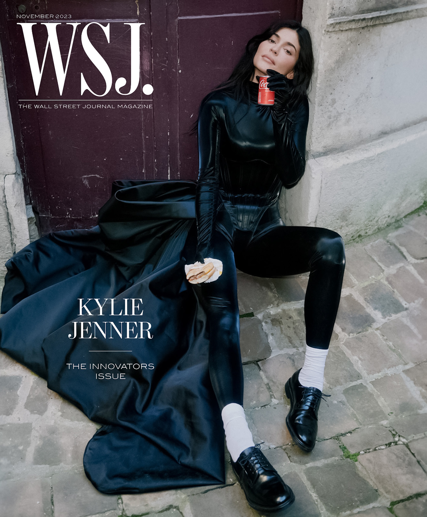 Kylie Jenner covers WSJ. Magazine November 2023 by Cass Bird
