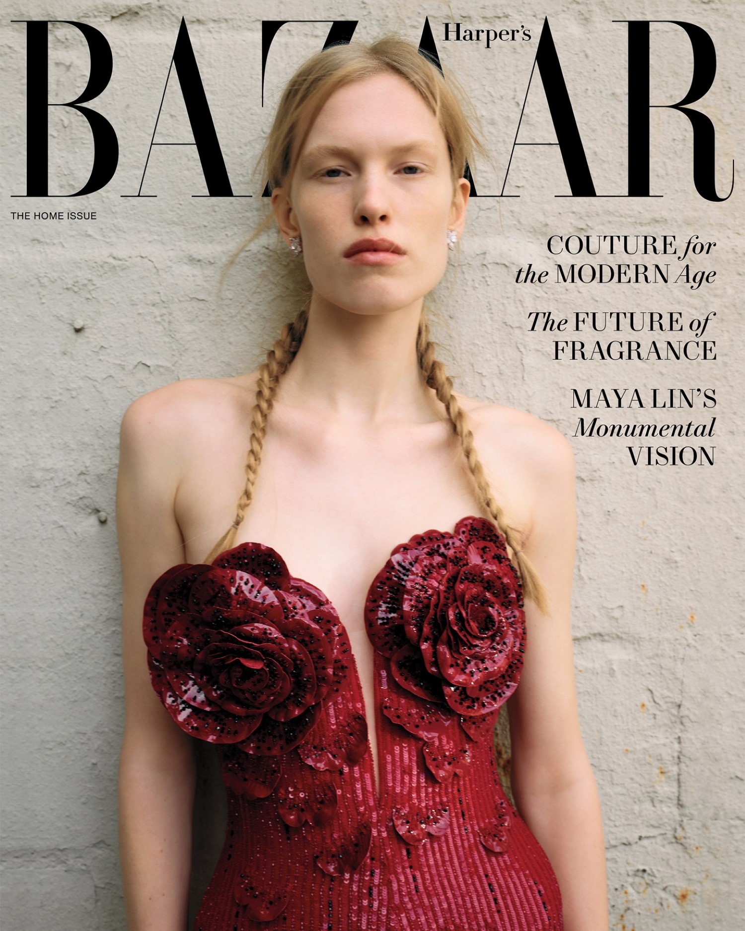 Leanne de Haan covers Harper’s Bazaar US November 2023 by Amy Troost