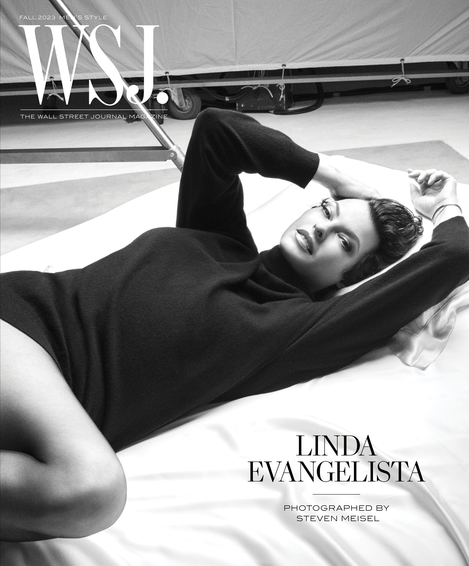 Linda Evangelista covers WSJ. Magazine Fall 2023 Men’s Style Digital Edition by Steven Meisel