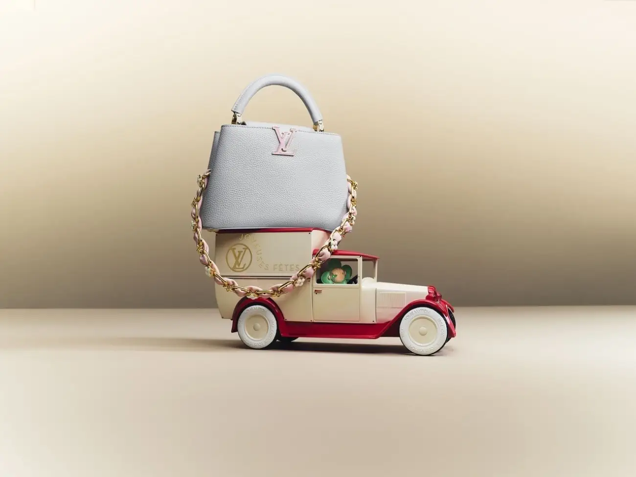 Louis Vuitton glitters with its Holiday 2023 campaign