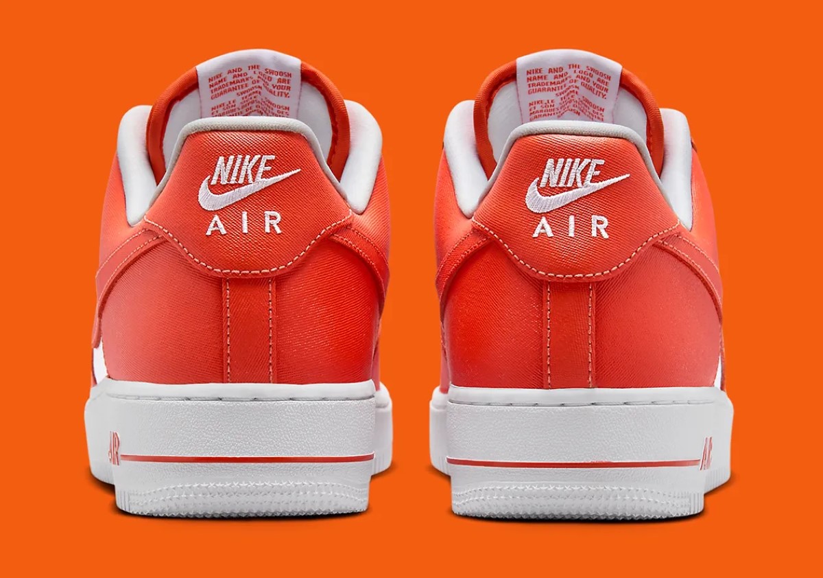 Discover the bold new world of the Nike Air Force 1 Low "Orange Sport Canvas"