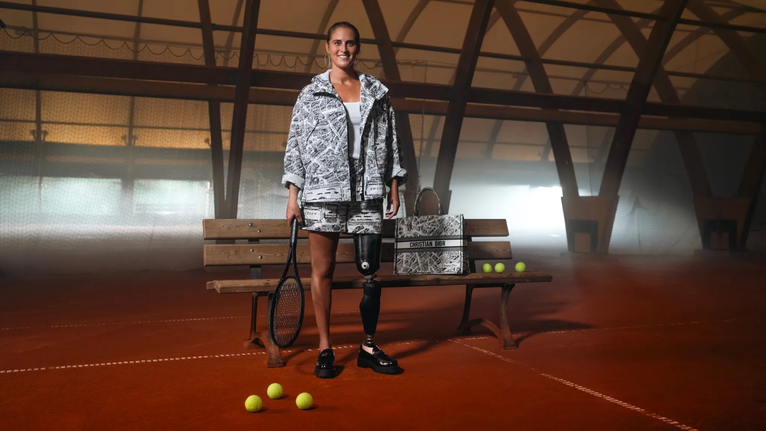 Wheelchair tennis champion Pauline Déroulède enters into a successful partnership with Dior and LVMH