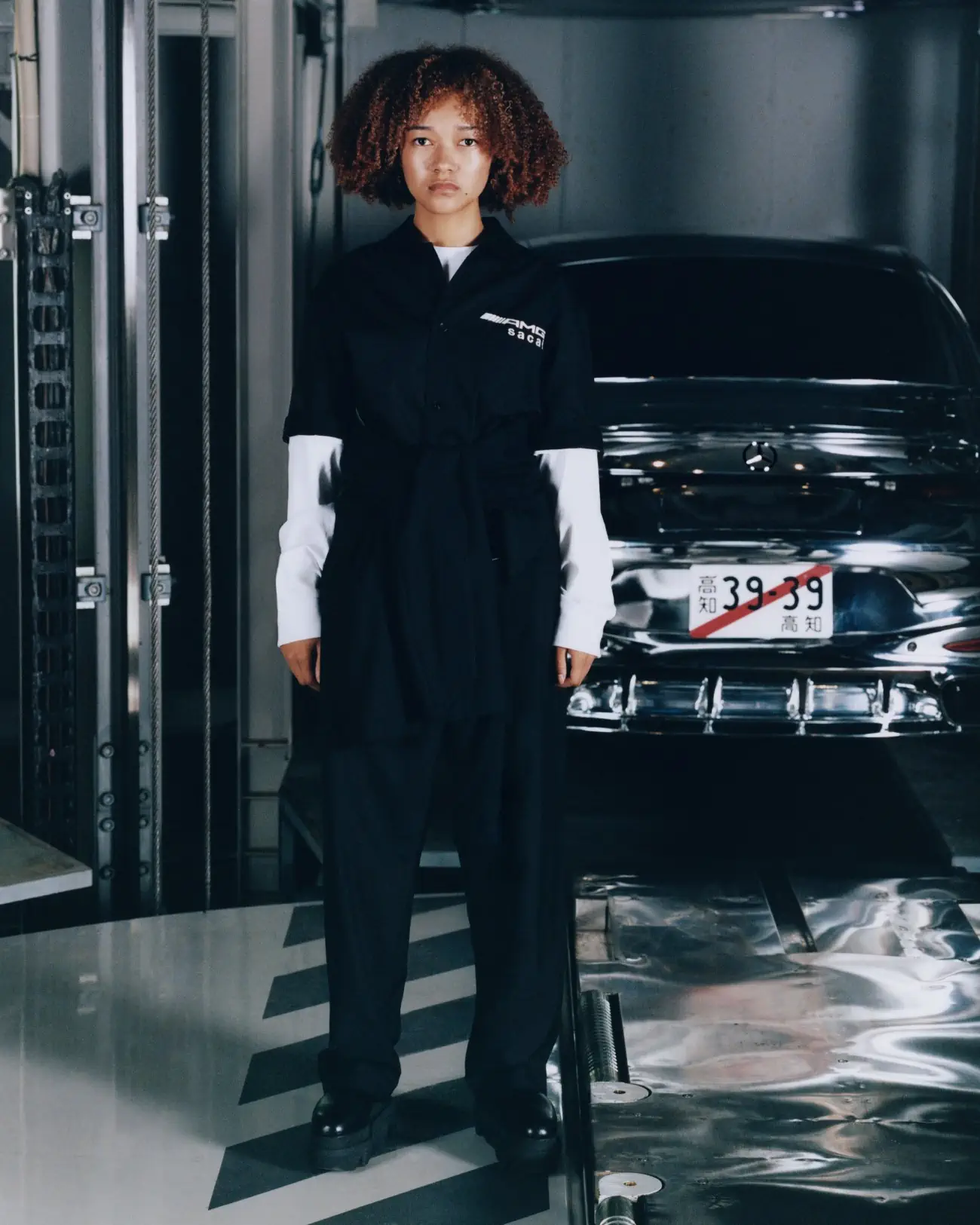 Sacai x AMG unleash the fusion of fashion and automotive