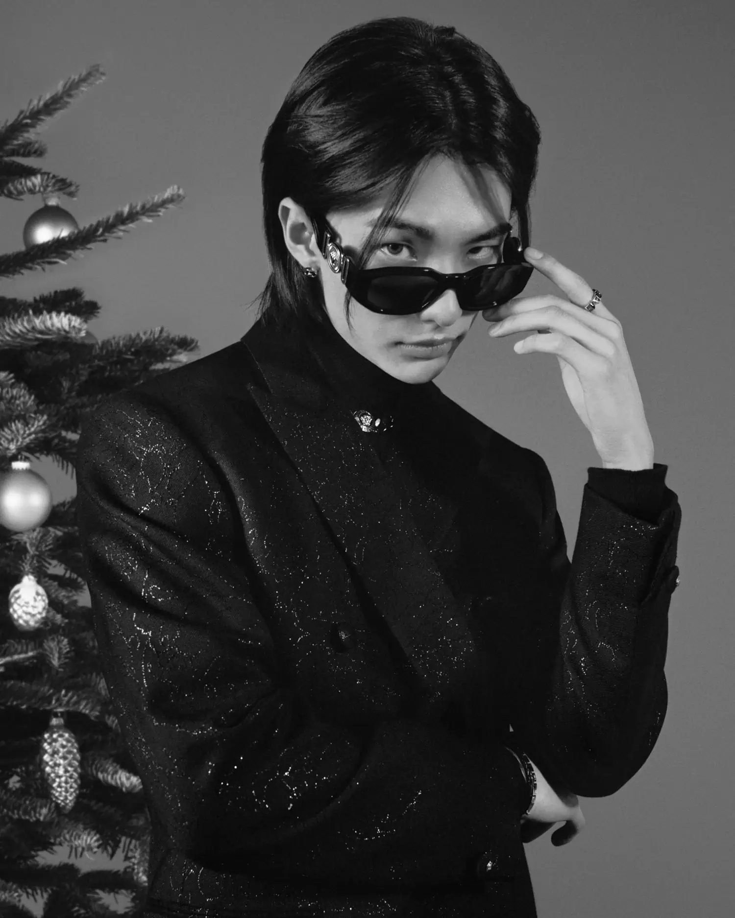 Stray Kids' Hyunjin brings festive flair to Versace's Holiday 2023 campaign