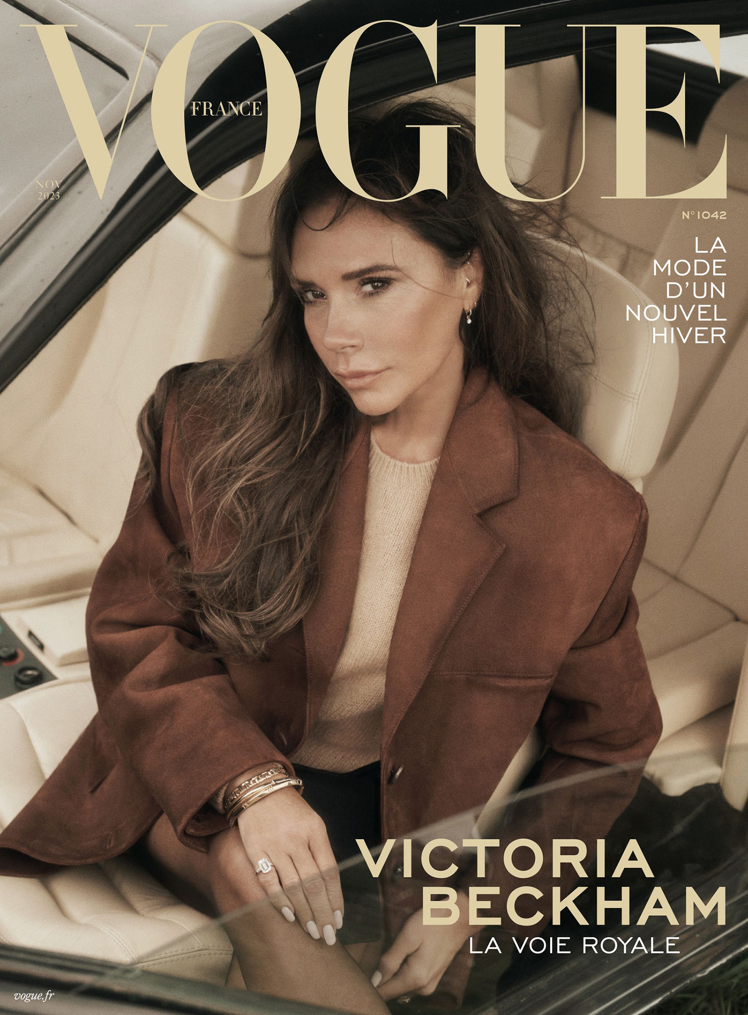 Victoria Beckham covers Vogue France November 2023 by Lachlan Bailey