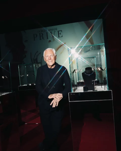 Giorgio Armani Privé Haute Joaillerie collection unveiled in stunning new line
