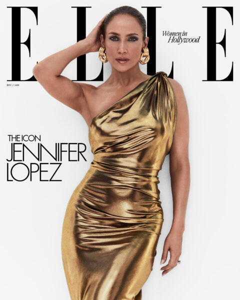 Jennifer Lopez covers Elle US December 2023-January 2024 by Sølve Sundsbø