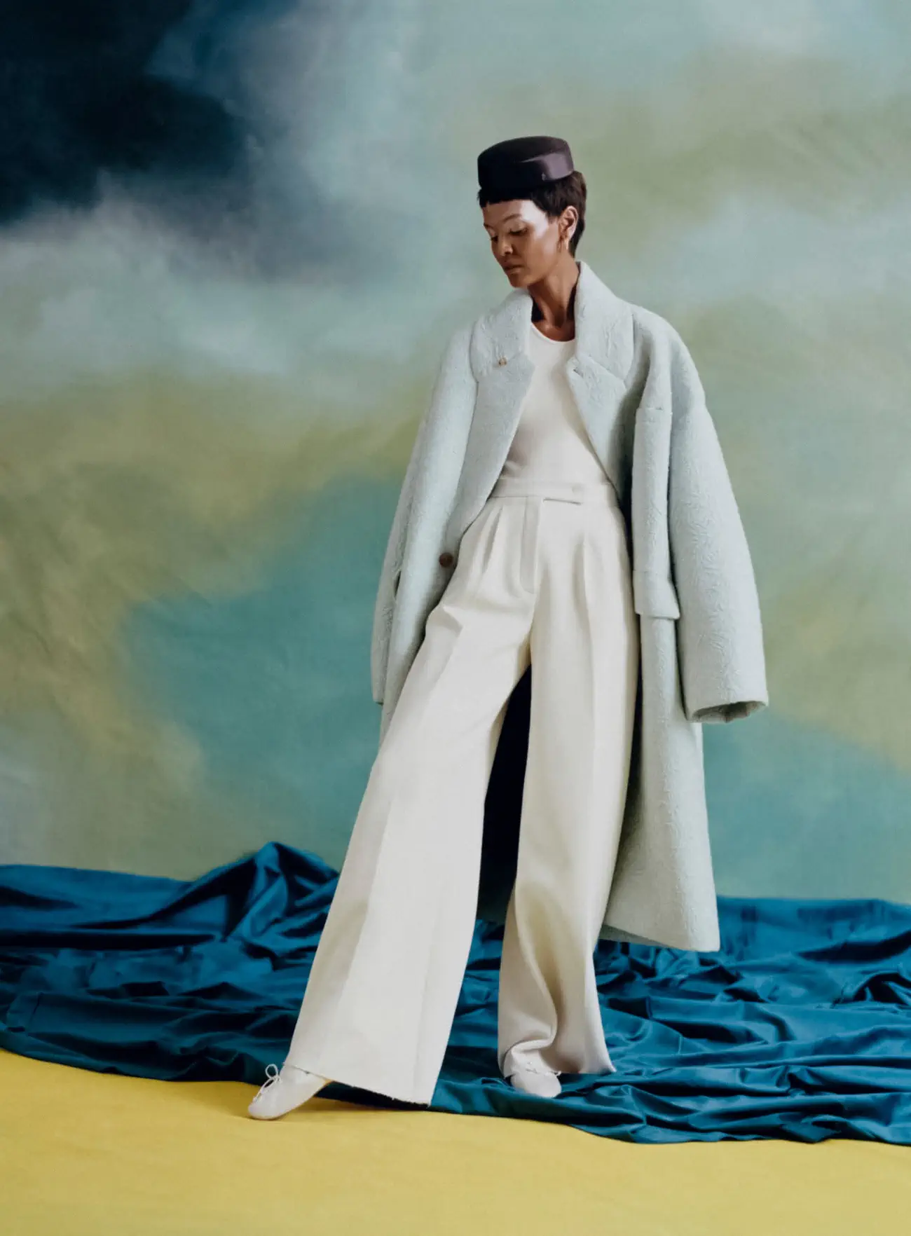 Liya Kebede covers Vogue Italia December 2023 by Campbell Addy