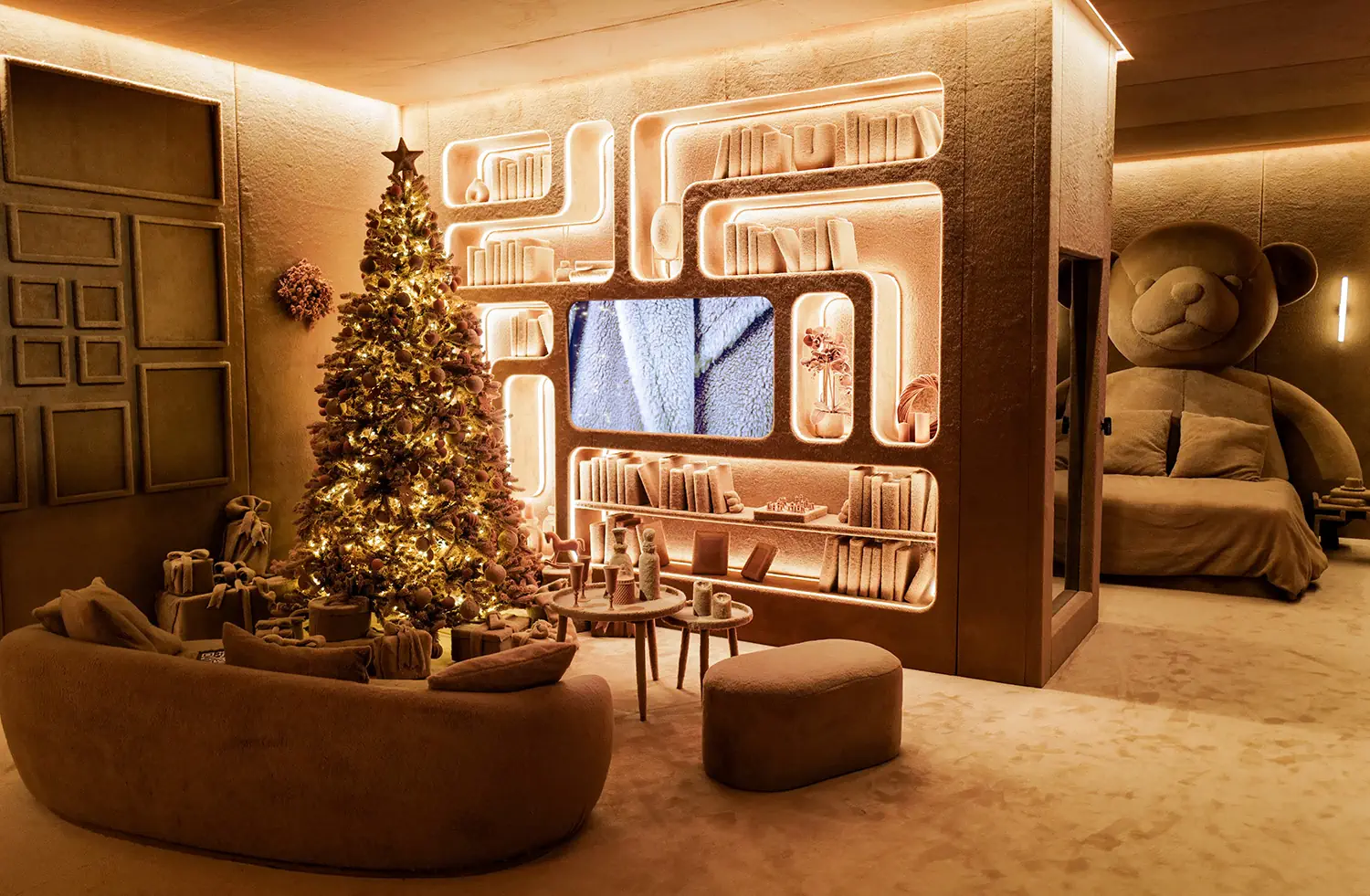 Embrace the Teddy Bear charm at Max Mara's Fluffy Residence in London