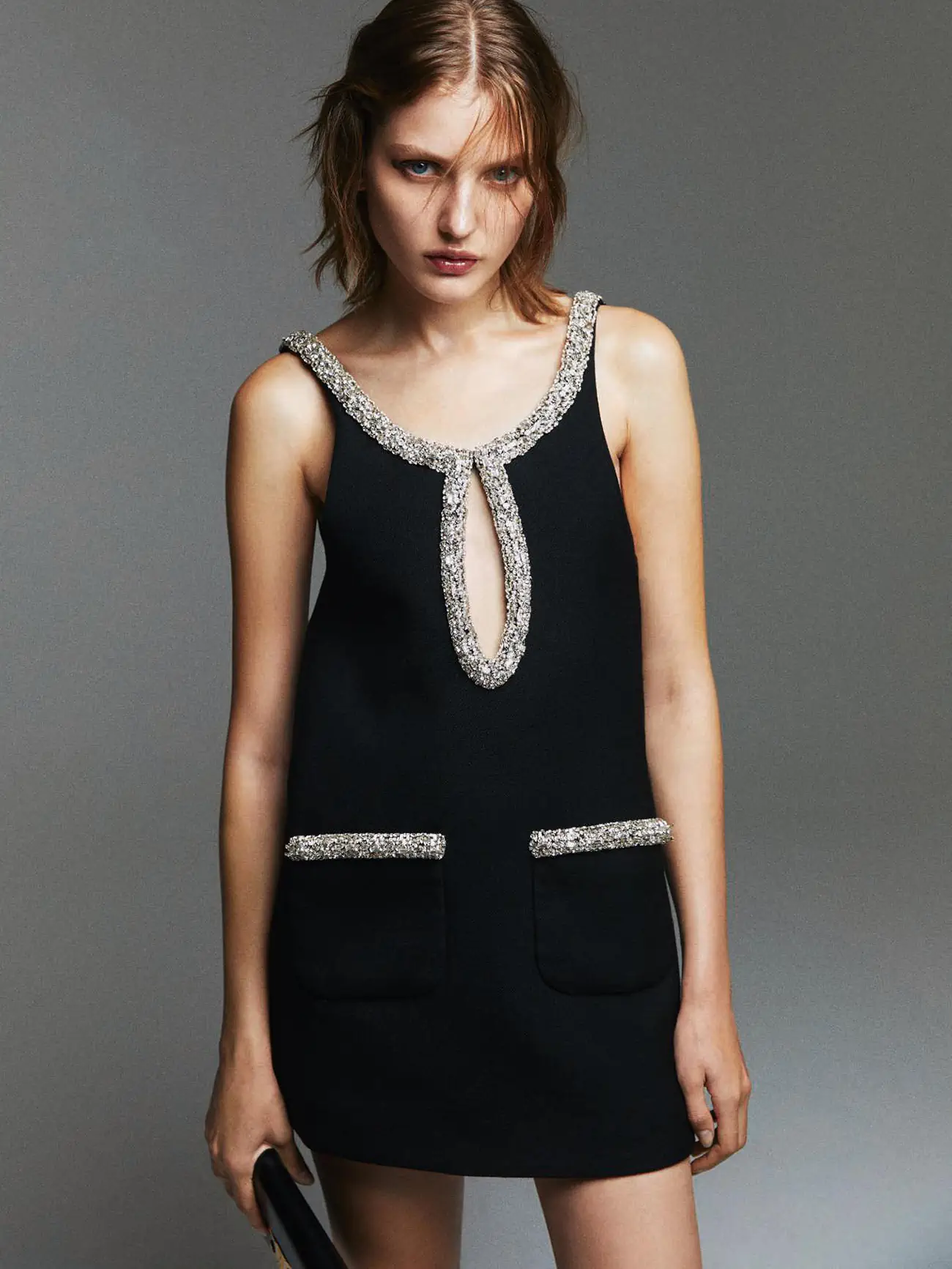Nadine Kirilova in Louis Vuitton on Elle Italia December 14th, 2023 cover  by Adriano Russo - fashionotography