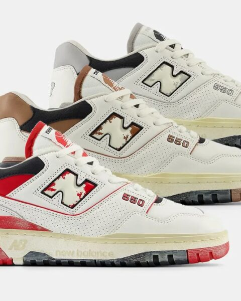 New Balance revamps the New Balance 550 with a vintage-inspired makeover