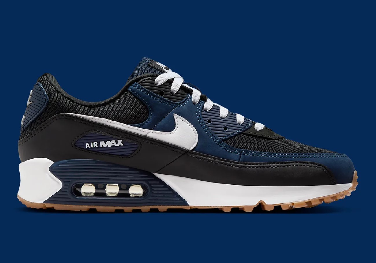 Nike Air Max 90 gets dark and moody with ''Midnight Navy'' colorway