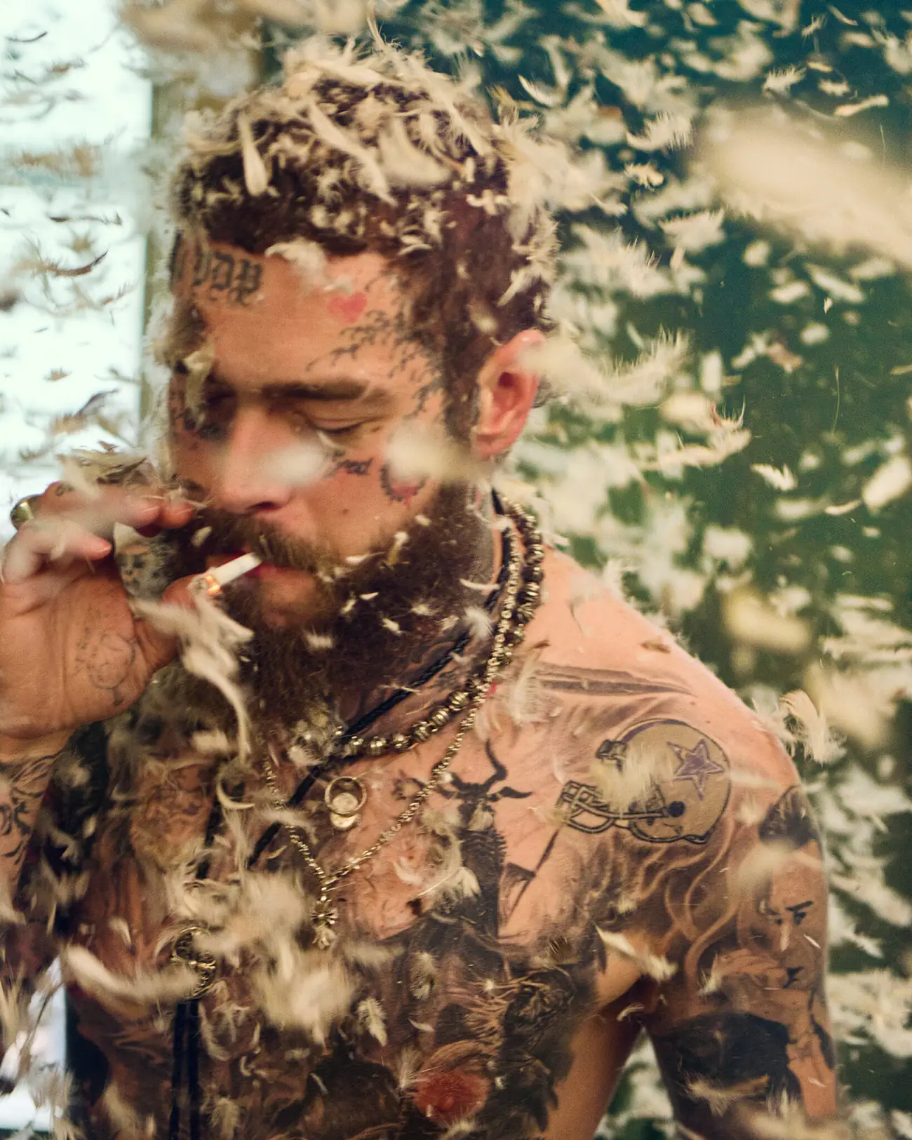 Post Malone covers CR MEN Issue 17 by Ryan McGinley
