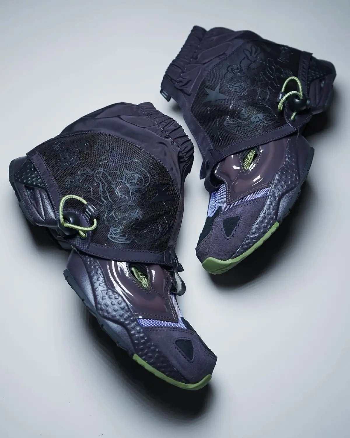 Reebok x Happy99 launch the Instapump Fury 95 sneakers, combining futuristic design with customizable features