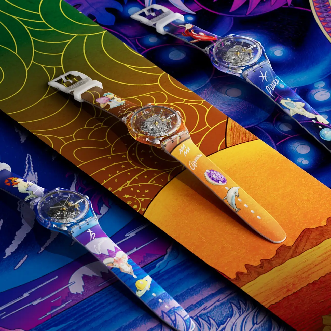 Be your authentic self with the Swatch x You Zodiac collection